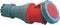 CEE contrastekker 125A 5p 6h POWER TWIST