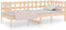 vidaXL - Slaapbank - zonder - matras - 90x200 - cm - massief - grenenhout