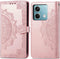 imoshion Hoesje Geschikt voor Xiaomi Redmi Note 13 (5G) Hoesje Met Pasjeshouder - imoshion Mandala Bookcase - Rosé Goud