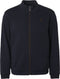 No Excess - Sweat Vest - Dubbellaags opstaande kraag - Nachtkleur