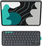 Logitech 920-013383 - Flip Folio - Toetsenbordcase iPad Pro/Air 13-inch - Afneembaar toetsenbord - Grafiet (2024, 2025)