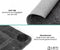 Loti Living Badmat Set - Badmat & Toiletmat - Antislip - Grijs - 50x80 cm + 50x40 cm (2 stuks)