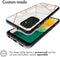 iMoshion Hoesje Geschikt voor Samsung Galaxy A13 (5G) / A04s Hoesje Siliconen - iMoshion Design hoesje - Wit / White Graphic