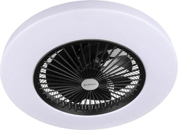 Ceiling fan LRC Black | Lamp en ventilator in 1 | ø 30 cm | 385298
