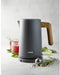 DOMO DO9268WK - Waterkoker - 1,7L 360° draaibaar - Grijs met houtlook