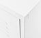 vidaXL - Tv-meubel - 105x35x50 - cm - staal - wit
