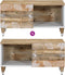 vidaXL - Salontafel - 80x50x40 - cm - massief - mangohout