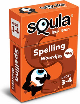 sQula Spelling / Woordjes Groep 3-4 Educatief Kaartspel