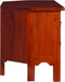 vidaXL - Tv-meubel - 100x40x45 - cm - massief - mahoniehout - klassiek - bruin