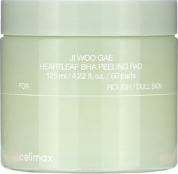 Celimax - JIWOOGAE - Heartleaf - BHA Peeling Pad - 60 Stuks - Korean Skincare