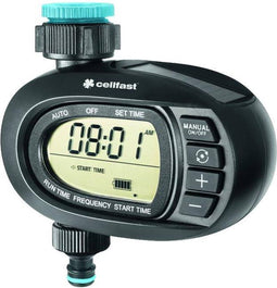 Cellfast - Watertimer Solar irrigatiecomputer Ergo-solar-unit is een leesbaar display