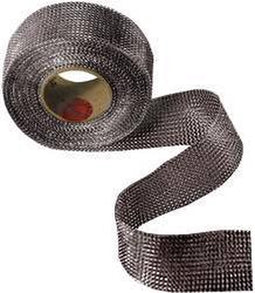 CellPack 126313 Koperdraad geweven Zilver (l x b) 5 m x 25 mm 1 stuk(s)