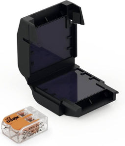 CellPack 407858 EASY-PROTECT/112 Gelbox voor verbindingsklemmen Flexibel: 0.2-4 mm² Massief: 0.2-4 mm² 1 stuk(s) Zwart