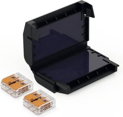 CellPack 407863 EASY-PROTECT/323 Gelbox voor verbindingsklemmen Flexibel: 0.2-4 mm² Massief: 0.2-4 mm² 1 stuk(s) Zwart