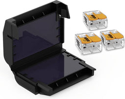 CellPack 410360 EASY-PROTECT/632 Gelbox voor verbindingsklemmen Flexibel: 0.5-6 mm² Massief: 0.5-6 mm² 1 stuk(s) Zwart