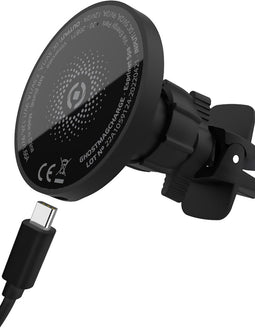 Celly Draadloze MagSafe Oplader Ventilatierooster Auto