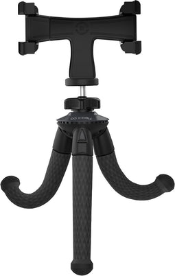 Celly - ProClick Camerastatief Flexibel Mini met Smartphonehouder - Zwart - Kunststof
