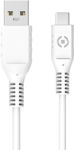 Celly RTGUSBUSBC USB-kabel 1 m USB A USB C Wit