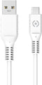 Celly RTGUSBUSBC USB-kabel 1 m USB A USB C Wit