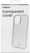 Celly - transparant hoesje Apple iPhone 15 Plus + screenprotector - doorzichtige case - extra bescherming