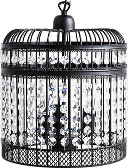 CELON - Hanglamp - Zwart - IJzer