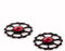 CEMA derailleurwieltjes PVC Sram XX1/XO1 Full Kera.11v zwart