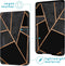 Hoesje geschikt voor Kobo Clara 2E E-reader - iMoshion Design Slim Hard Bookcase - Ook geschikt voor Tolino Shine 4 - Black Graphic