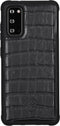 iMoshion Hoesje Geschikt voor Samsung Galaxy S20 Hoesje Met Pasjeshouder - iMoshion 2-in-1 Wallet Bookcase design - Zwart / Crocodile