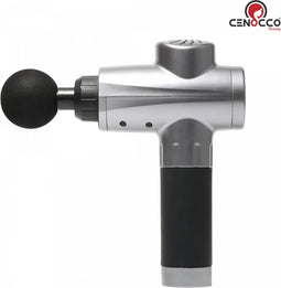 Cenocco - Diepe Spier Ontspanning Pistool Massage - Zilver