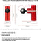 Cenocco Portable Mini Massage Gun Donkergrijs