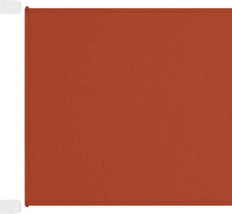 vidaXL - Luifel - verticaal - 250x420 - cm - oxford - stof - terracottakleurig