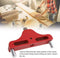 Center Scriber Markeercentrumzoeker Tool voor houtbewerking Aluminiumlegering Minder dan 95 mm Meetbereik 1 mm Meetnauwkeurigheid (rood)