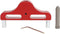 Center Scriber Markeercentrumzoeker Tool voor houtbewerking Aluminiumlegering Minder dan 95 mm Meetbereik 1 mm Meetnauwkeurigheid (rood)