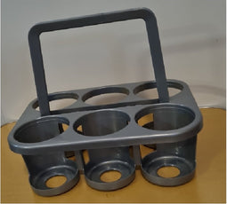 Centi Home Flessendrager 28 x 32,5 x 23,5 cm - Grijs