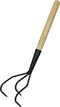 Centi Tuingereedschap 3 delige set met Plantschep - Handcultivator - Schoffel