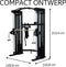 Centr 3 Home Gym Functional Trainer - Cable Crossover - DAP - Krachtstation - Zwart