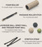 Centr by Chris Hemsworth Recovery Kit 6 in 1 - Foam Roller - Lacrosse Bal - Spikey Bal - Trigger Point Bal - Stretchband - Massage Roller Stick - Thuis fitness