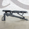 Centr FID - Trainingsbank - Fitnessbank - Telescopisch verstelbaar - met ingebouwde Utility Stool - Zwart