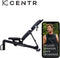 Centr FID - Trainingsbank - Fitnessbank - Telescopisch verstelbaar - met ingebouwde Utility Stool - Zwart