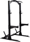 Centr Half Rack - Squat Rack - Power Rack - met Pull-Up Bar - Zwart