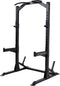 Centr Half Rack - Squat Rack - Power Rack - met Pull-Up Bar - Zwart