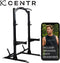 Centr Half Rack - Squat Rack - Power Rack - met Pull-Up Bar - Zwart