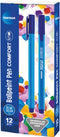 Centrum 12 ballpennen blauw 89836