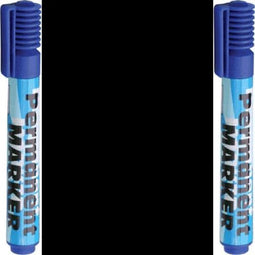 Centrum 12 Permanent marker blauw ronde punt 80467