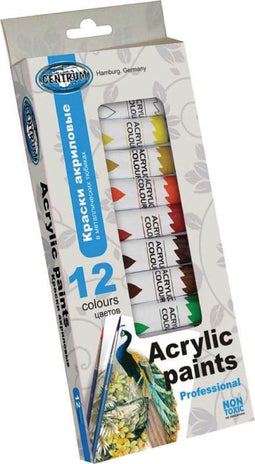 Centrum 12 tubes acrylverf 83561.