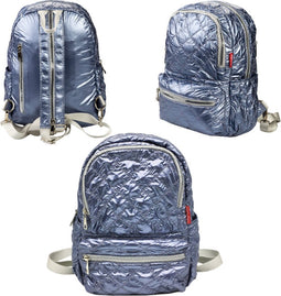 Centrum Rugtas metalic blauw 89434