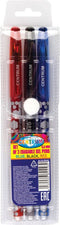 Centrum Uitwisbare Gelpennen 3-Pack 0,5 MM - Rood - Zwart - Blauw