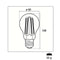 Century LED Filament Lamp E27 11 W 1521 lm 4000 K