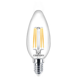 Century LED Vintage Filament Lamp Candle E14 6 W 806 lm 2700 K