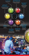 iDance DL6-OCTO Oplaadbare disco verlichting 6x discobal licht effect